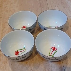 St. Nicholas Square Tis the Season Set of 4 Mini Bowls